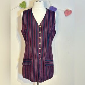 Vintage 90's Beechers Brook long vest Size M